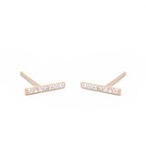 Jeanne's Jewels earrings Rose Gold Maya