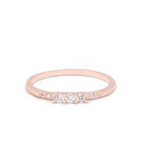 Jeanne's Jewels Rings Rose Gold / 5 Melanie