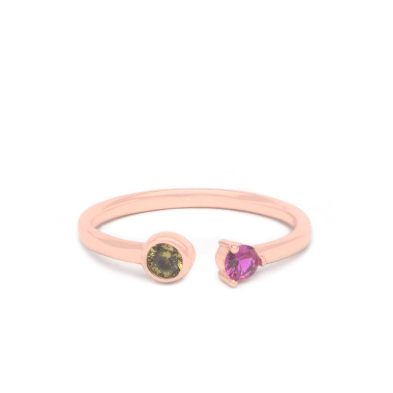Jeanne's Jewels Rings Rose Gold / 5/6 Catalina