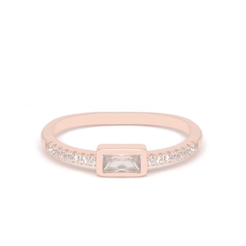 Jeanne's Jewels Rings Rose Gold / 5 Athena