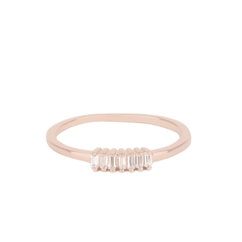 Jeanne's Jewels Rings Rose Gold / 5 Claire