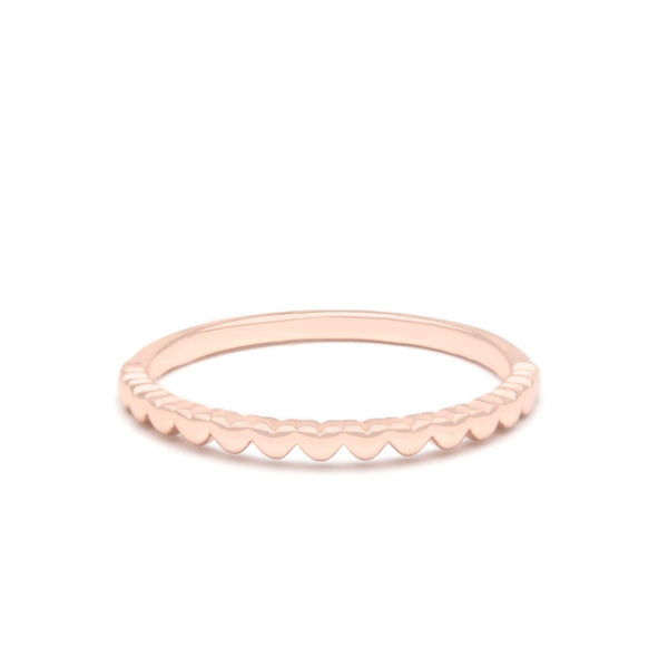 Jeanne's Jewels Rings Rose Gold / 5 Valentina