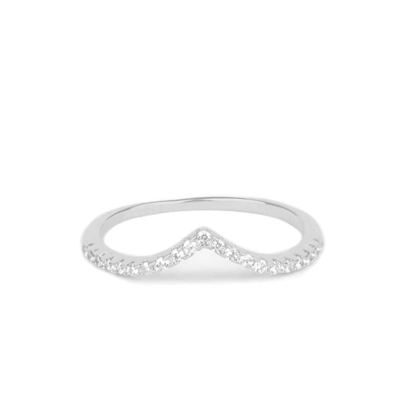 Jeanne's Jewels Rings White Gold / 5 Aurora